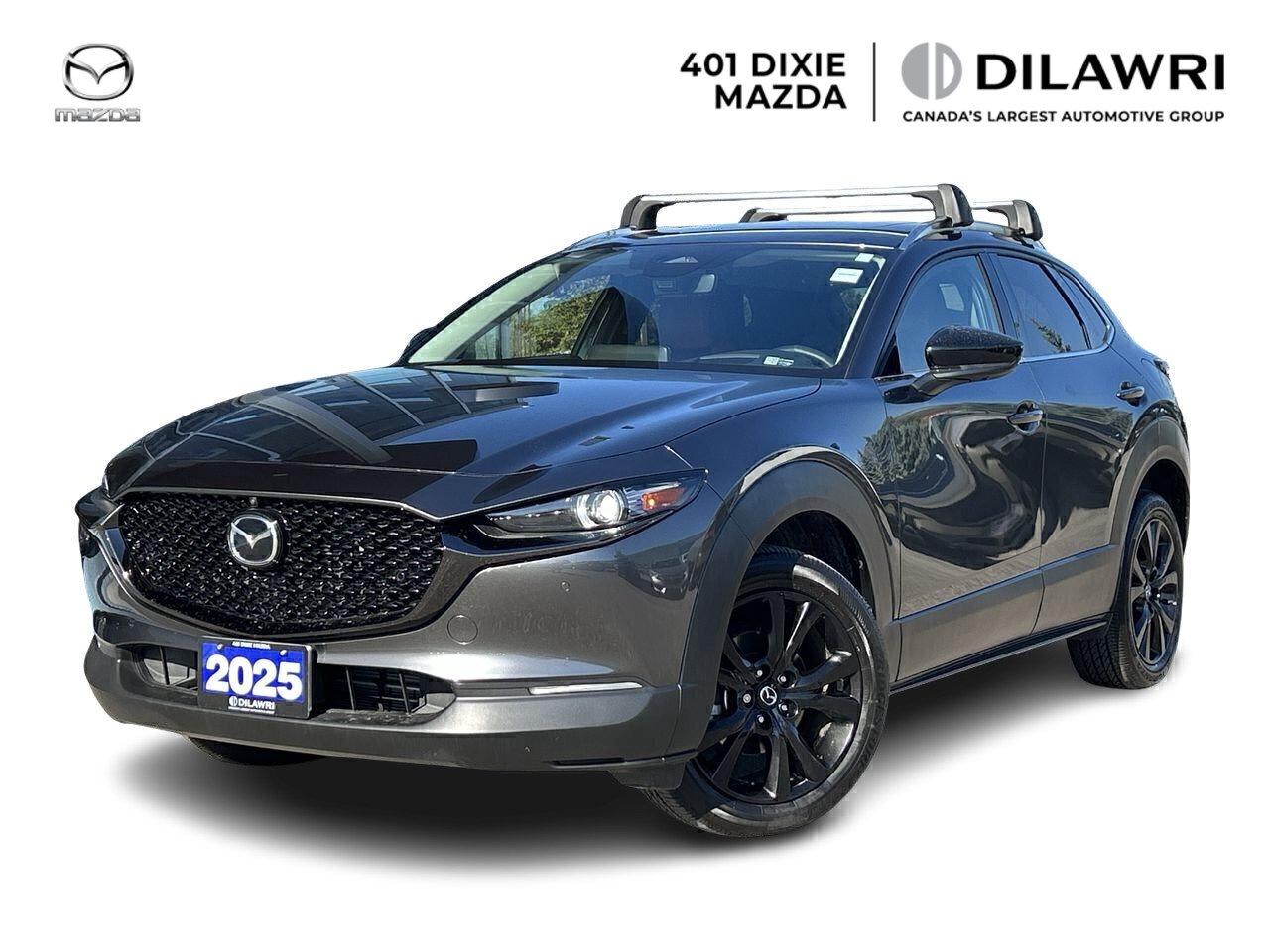 Used 2025 Mazda CX-30 GT w/Turbo AWD ROOFRACKS|MAZDA CANADA DEMO for sale in Mississauga, ON