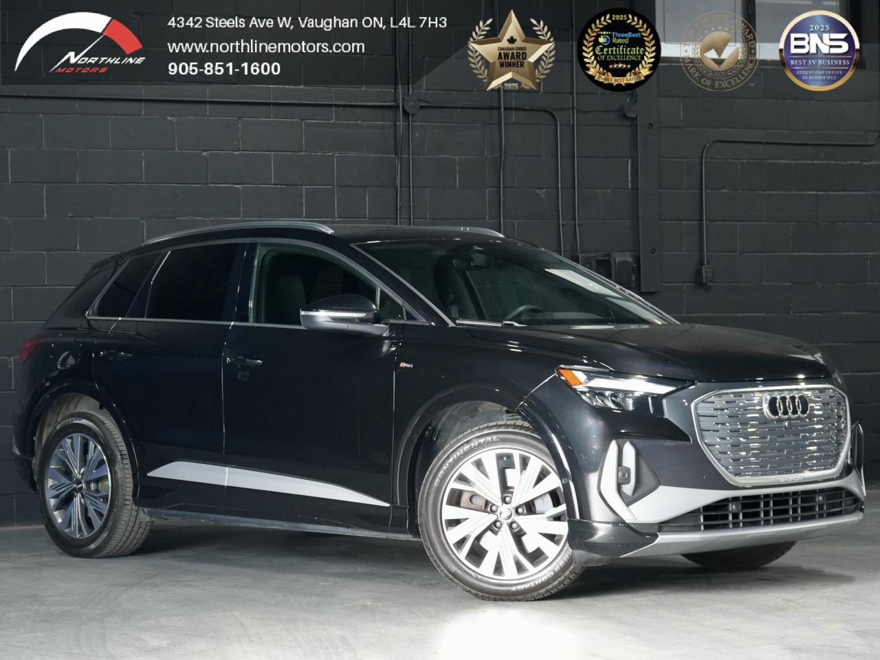 Used 2022 Audi Q4 e-tron Progressiv S LINE/PANO/360 CAM/ADAPTIVE CRUISE/NAV for sale in Vaughan, ON