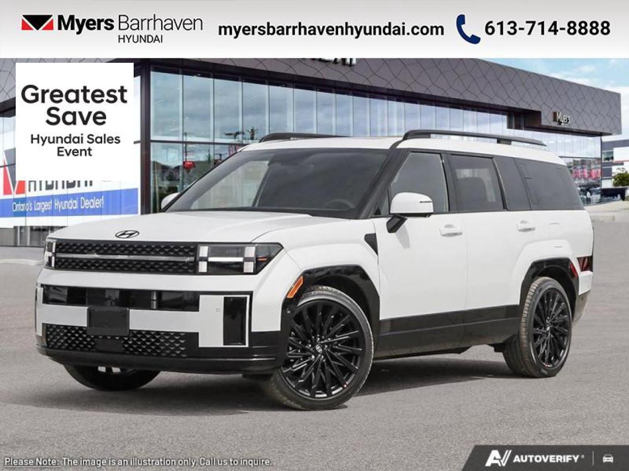 New 2025 Hyundai Santa Fe Ultimate Calligraphy  - HUD - $383 B/W for sale in Nepean, ON