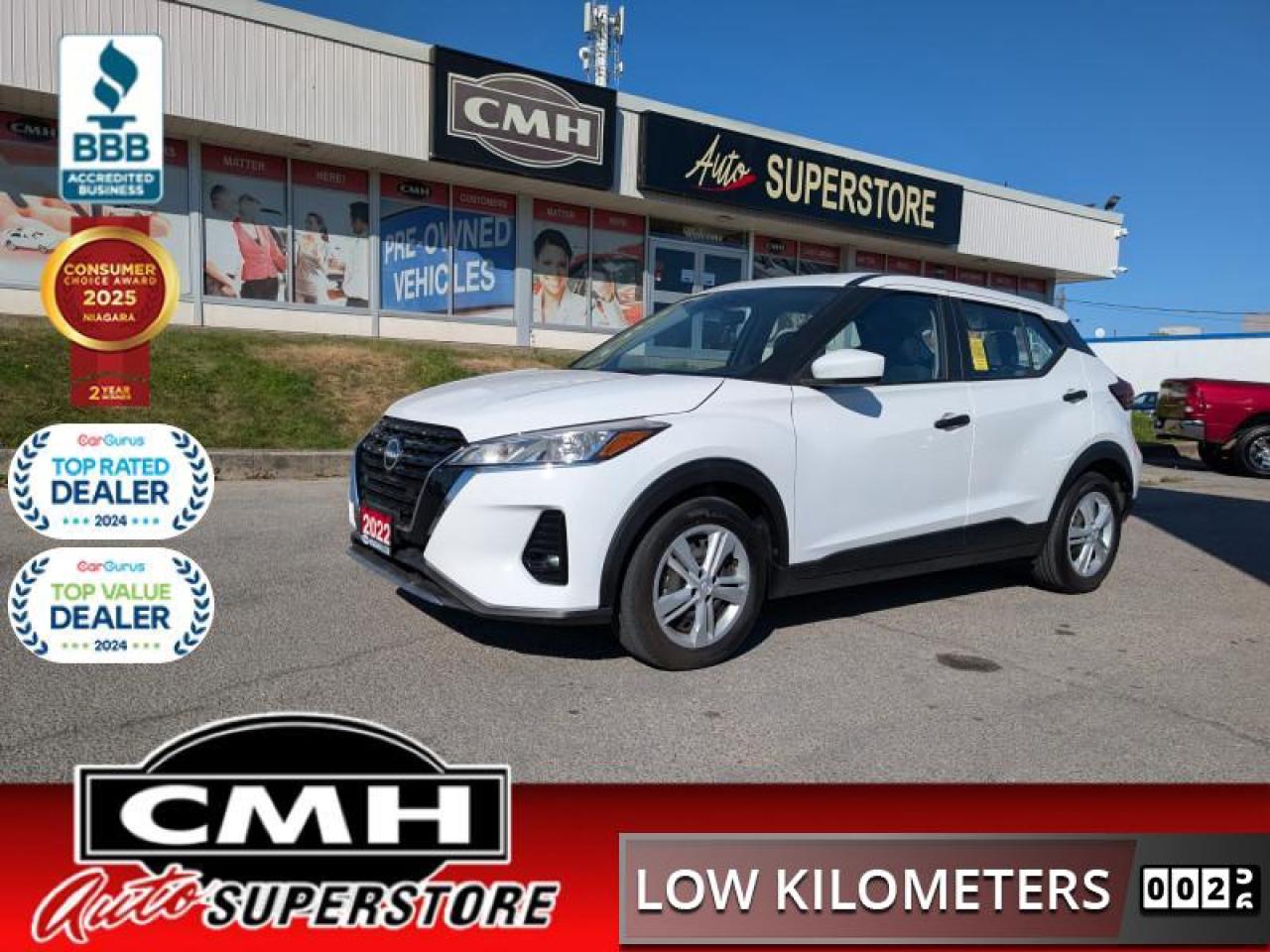 Used 2022 Nissan Kicks S  - Low Mileage for sale in St. Catharines, ON