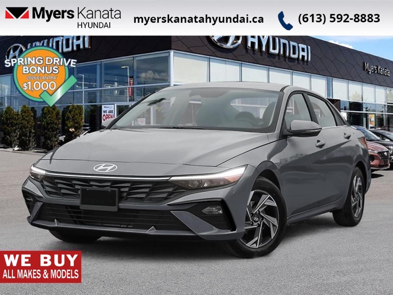 2026 Hyundai Elantra Luxury  -  Sunroof - $111.92 /Wk Photo