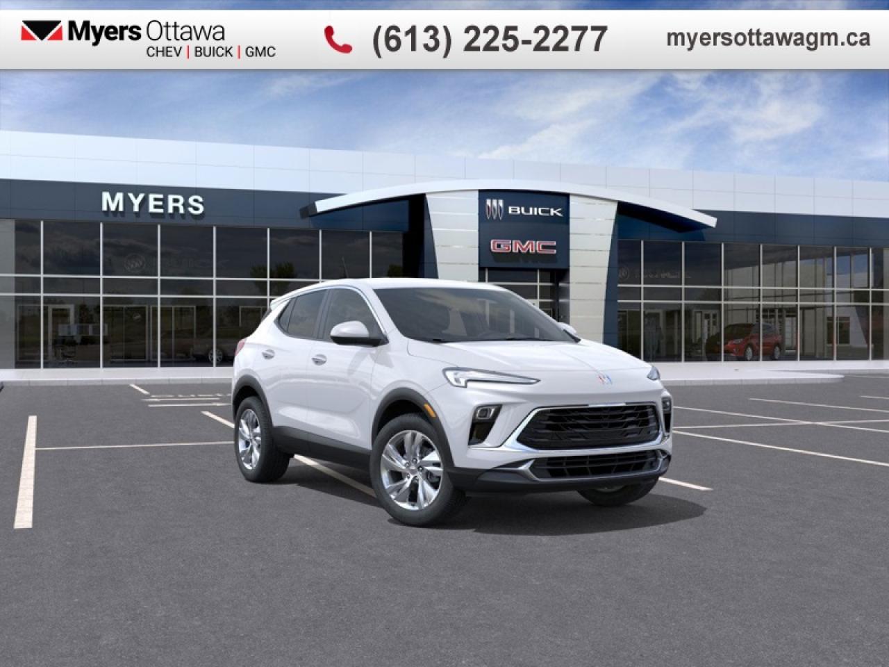 New 2026 Buick Encore GX Preferred  ENCORE GX AWD, WHITE ON BLACK for sale in Ottawa, ON