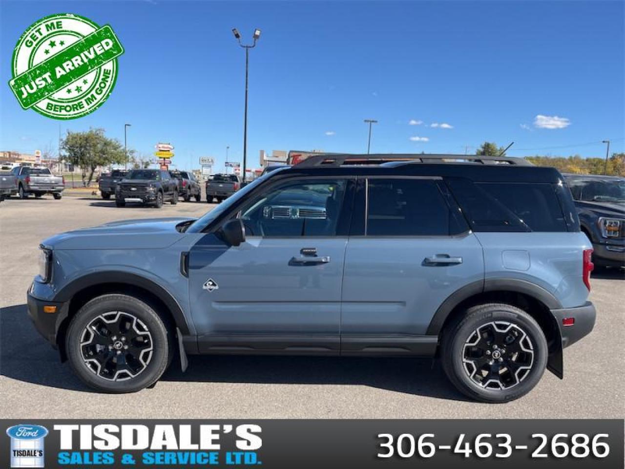 New 2025 Ford Bronco Sport Outer Banks  - Sunroof for sale in Kindersley, SK