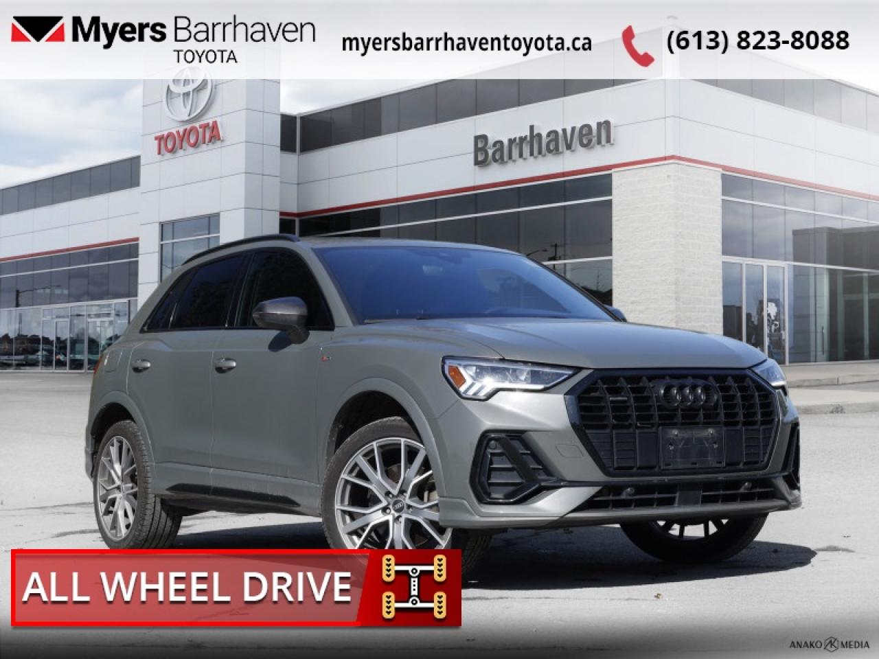 2022 Audi Q3 Progressiv 45 TFSI quattro  - Leather Seats - $208 B/W Photo0