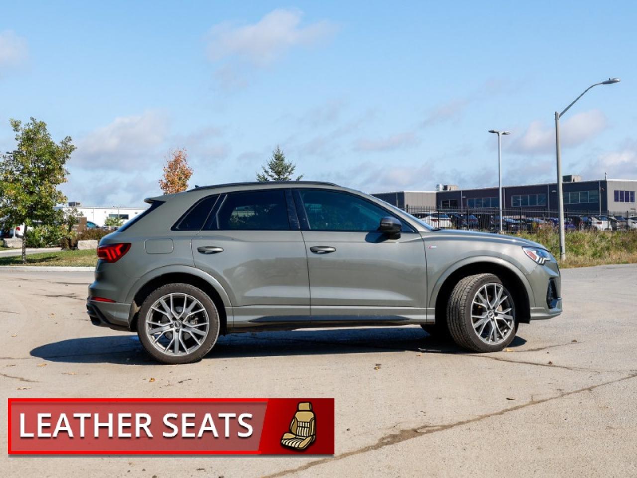 2022 Audi Q3 Progressiv 45 TFSI quattro  - Leather Seats - $208 B/W Photo