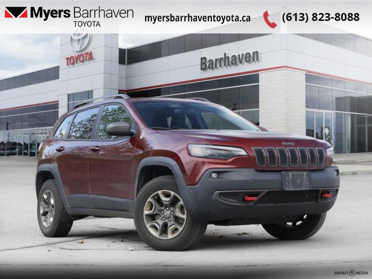 Used 2019 Jeep Cherokee Trailhawk  - Leather Seats for sale in Ottawa, ON
