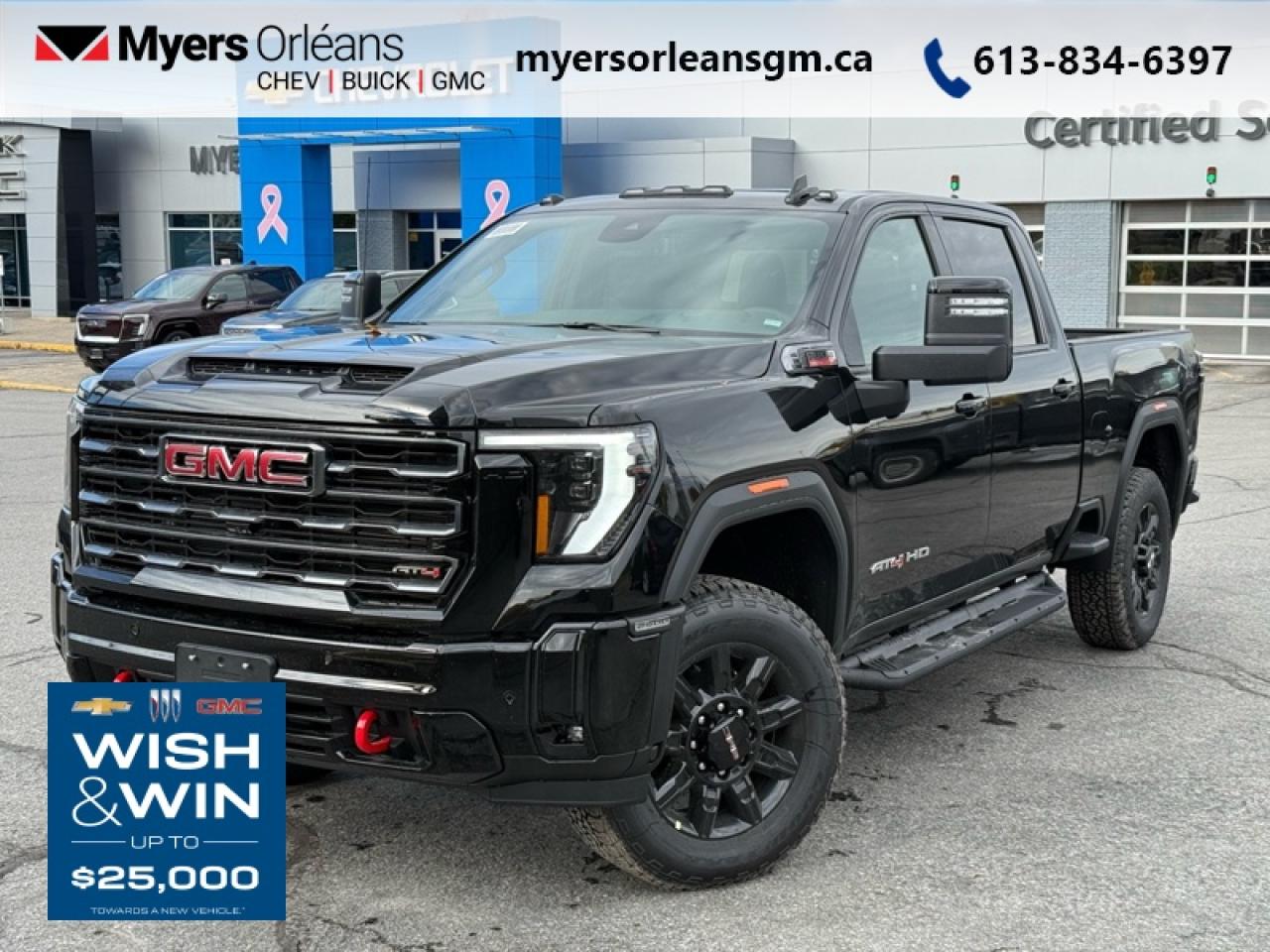 New 2026 GMC Sierra 2500 HD AT4  - Sunroof - Diesel Engine for sale in Orleans, ON