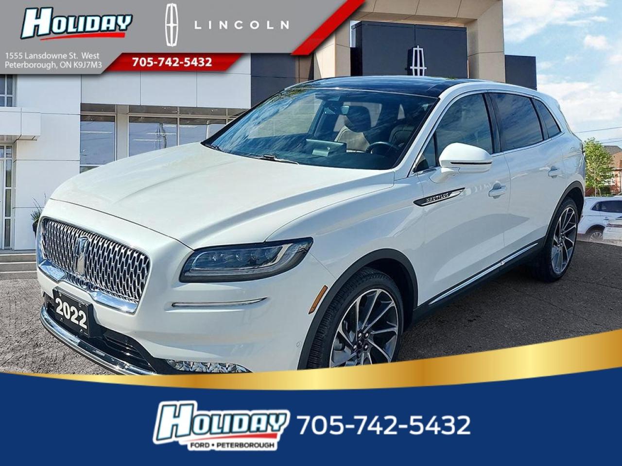 Used 2022 Lincoln Nautilus RESERVE for sale in Peterborough, ON