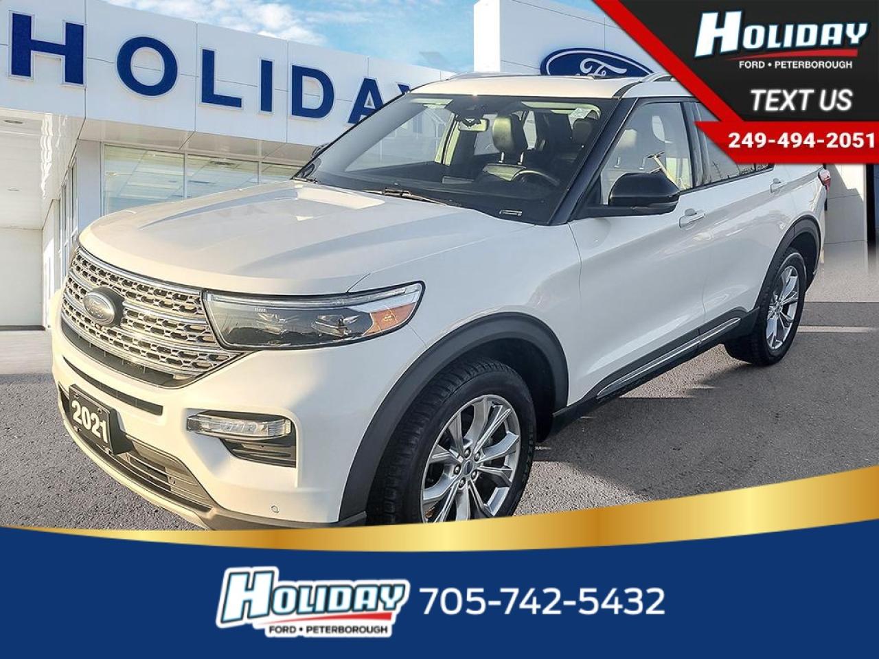 Used 2021 Ford Explorer LIMITED for sale in Peterborough, ON