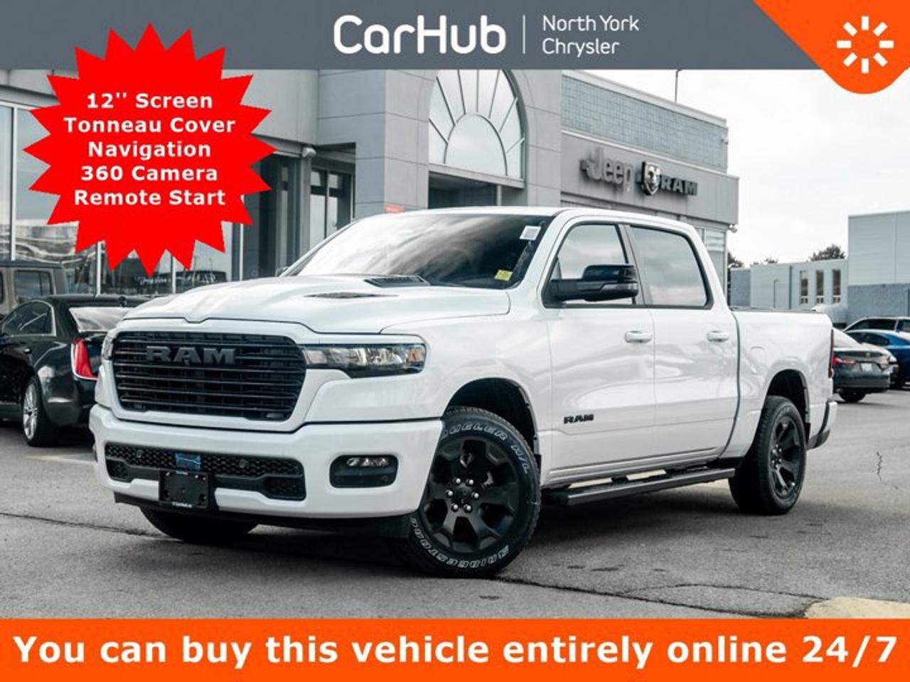 This Ram 1500 boasts a Twin Turbo Regular Unleaded I-6 3.0 L/183 engine powering this Automatic transmission. WHEELS: 20 X 9 ALUMINUM PAINTED CLAD (STD), TRANSMISSION: 8-SPEED AUTOMATIC (STD), TIRES: 275/55R20 OWL ALL-SEASON (STD).

This Ram 1500 Features the Following Options 
QUICK ORDER PACKAGE 21L SPORT -inc: Engine: 3.0L I6 Hurricane SO Twin Turbo ESS, Transmission: 8-Speed Automatic , SPORT PERFORMANCE HOOD, ENGINE: 3.0L I6 HURRICANE SO TWIN TURBO ESS (STD), BRIGHT WHITE, BLACK, CLOTH/VINYL BUCKET SEATS, 3.55 REAR AXLE RATIO (STD), Wheels: 20 x 9 Aluminum Painted Clad, Wheels w/Chrome-Clad Covers, Voice Recorder, Vinyl Door Trim Insert.

Drive Happy with CarHub

*** All-inclusive, upfront prices -- no haggling, negotiations, pressure, or games

*** Purchase or lease a vehicle and receive a $1000 CarHub Rewards card for service.

*** All available manufacturer rebates have been applied and included in our new vehicle sale price

*** Purchase this vehicle fully online on CarHub websites

 

Transparency Statement
Online prices and payments are for finance purchases -- please note there is a $850 finance/lease fee. Cash purchases for used vehicles have a $2,350 surcharge (the finance price + $2,350), however cash purchases for new vehicles only have tax and licensing extra -- no surcharge. NEW vehicles priced at over $100,000 including add-ons or accessories are subject to the additional federal luxury tax. While every effort is taken to avoid errors, technical or human error can occur, so please confirm vehicle features, options, materials, and other specs with your CarHub representative. This can easily be done by calling us or by visiting us at the dealership. CarHub used vehicles come standard with 1 key. If we receive more than one key from the previous owner, we include them with the vehicle. Additional keys may be purchased at the time of sale. Ask your Product Advisor for more details. Payments are only estimates derived from a standard term/rate on approved credit. Terms, rates and payments may vary. Prices, rates and payments are subject to change without notice. Please see our website for more details.