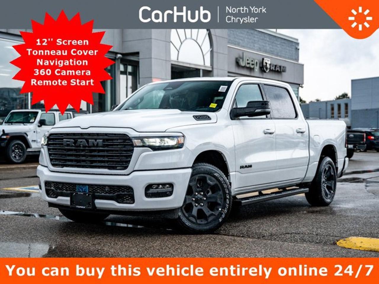 2026 RAM 1500 Sport 5'7'' Box 12'' Screen Tonneau Cover Navi 360 Camera Remote Start Photo