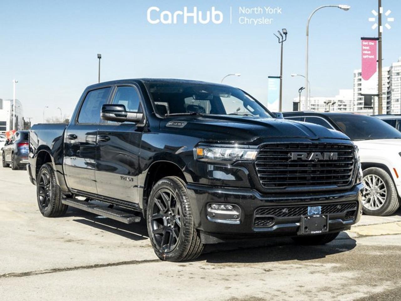 2026 RAM 1500 Sport 5'7'' Box Panoroof  12.3'' screen Tonneau Cover Side Steps 360 Camera Photo