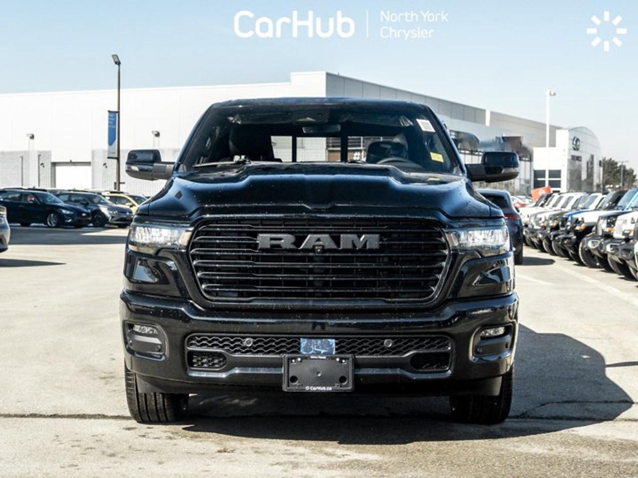 2026 RAM 1500 Sport 5'7'' Box Panoroof  12.3'' screen Tonneau Cover Side Steps 360 Camera Photo2