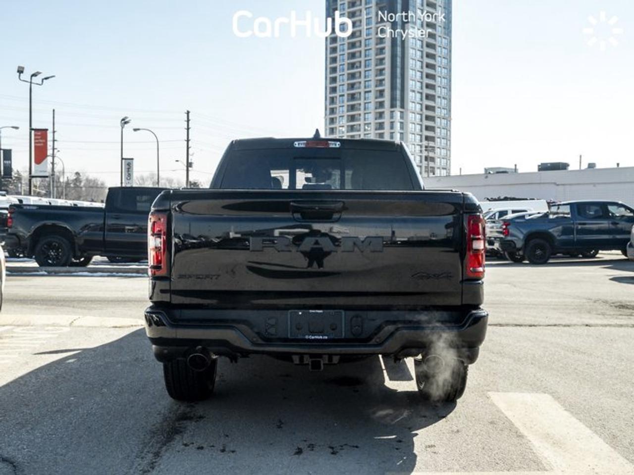 2026 RAM 1500 Sport 5'7'' Box Panoroof  12.3'' screen Tonneau Cover Side Steps 360 Camera Photo