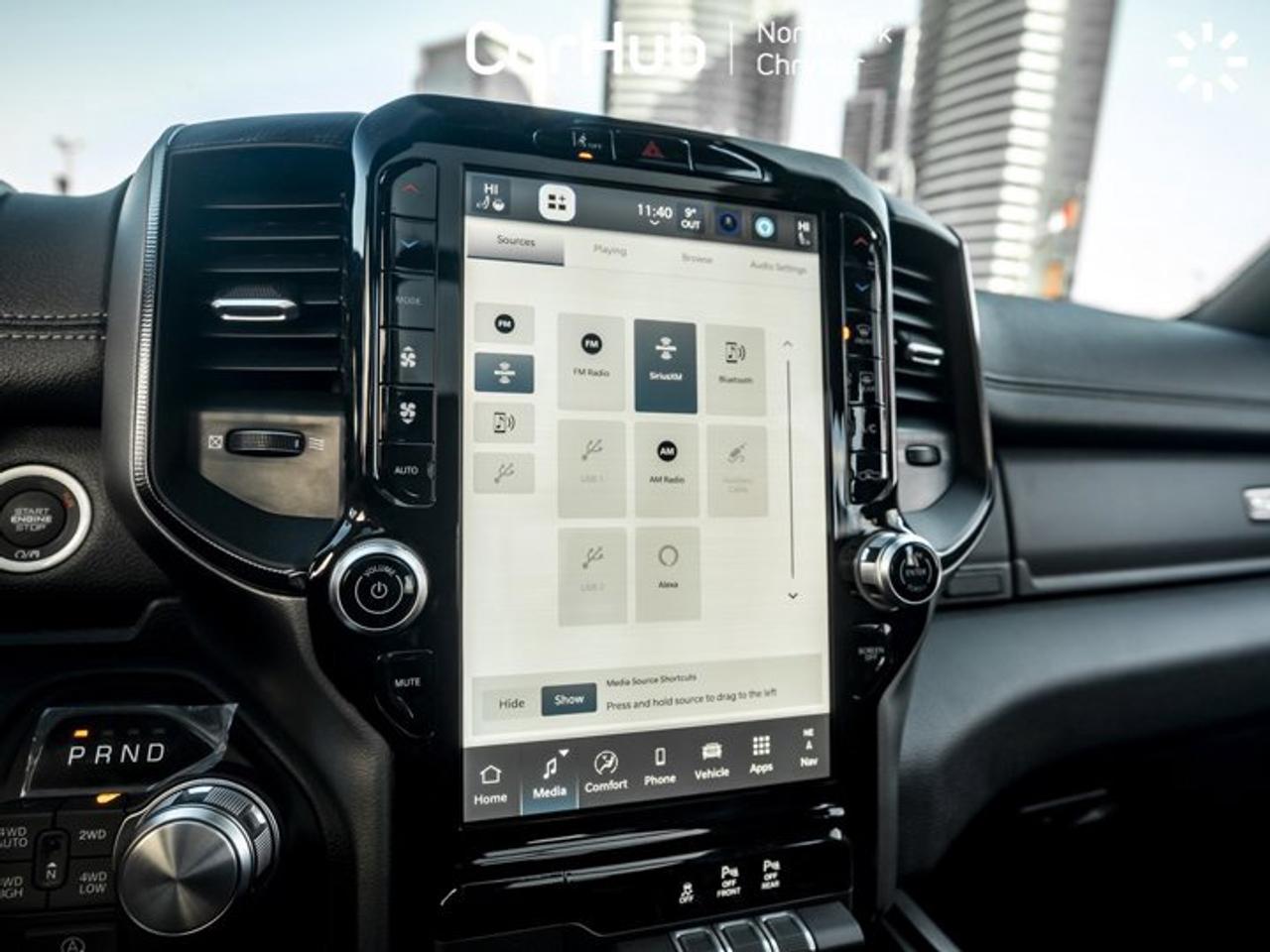 2026 RAM 1500 Sport 5'7'' Box Panoroof  12.3'' screen Tonneau Cover Side Steps 360 Camera Photo