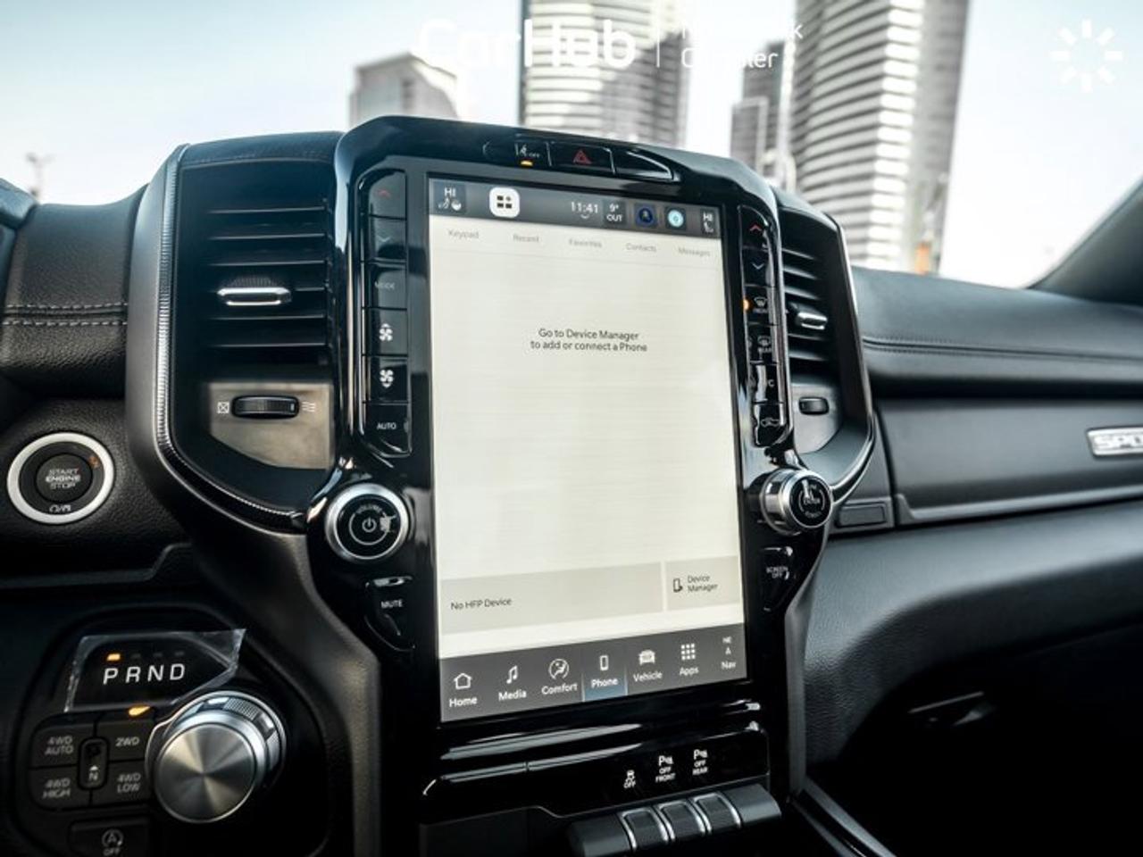 2026 RAM 1500 Sport 5'7'' Box Panoroof  12.3'' screen Tonneau Cover Side Steps 360 Camera Photo