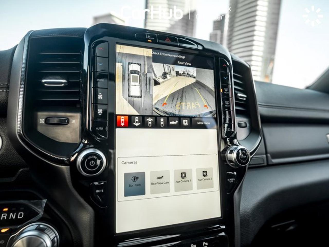 2026 RAM 1500 Sport 5'7'' Box Panoroof  12.3'' screen Tonneau Cover Side Steps 360 Camera Photo