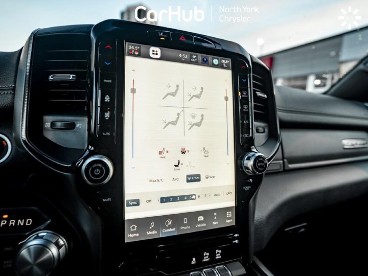 2026 RAM 1500 Sport 5'7'' Box 12'' Screen Tonneau Cover Navi 360 Camera Remote Start Photo