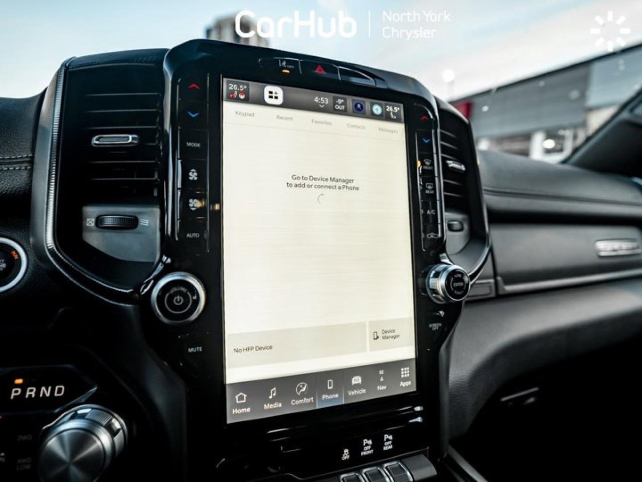 2026 RAM 1500 Sport 5'7'' Box 12'' Screen Tonneau Cover Navi 360 Camera Remote Start Photo