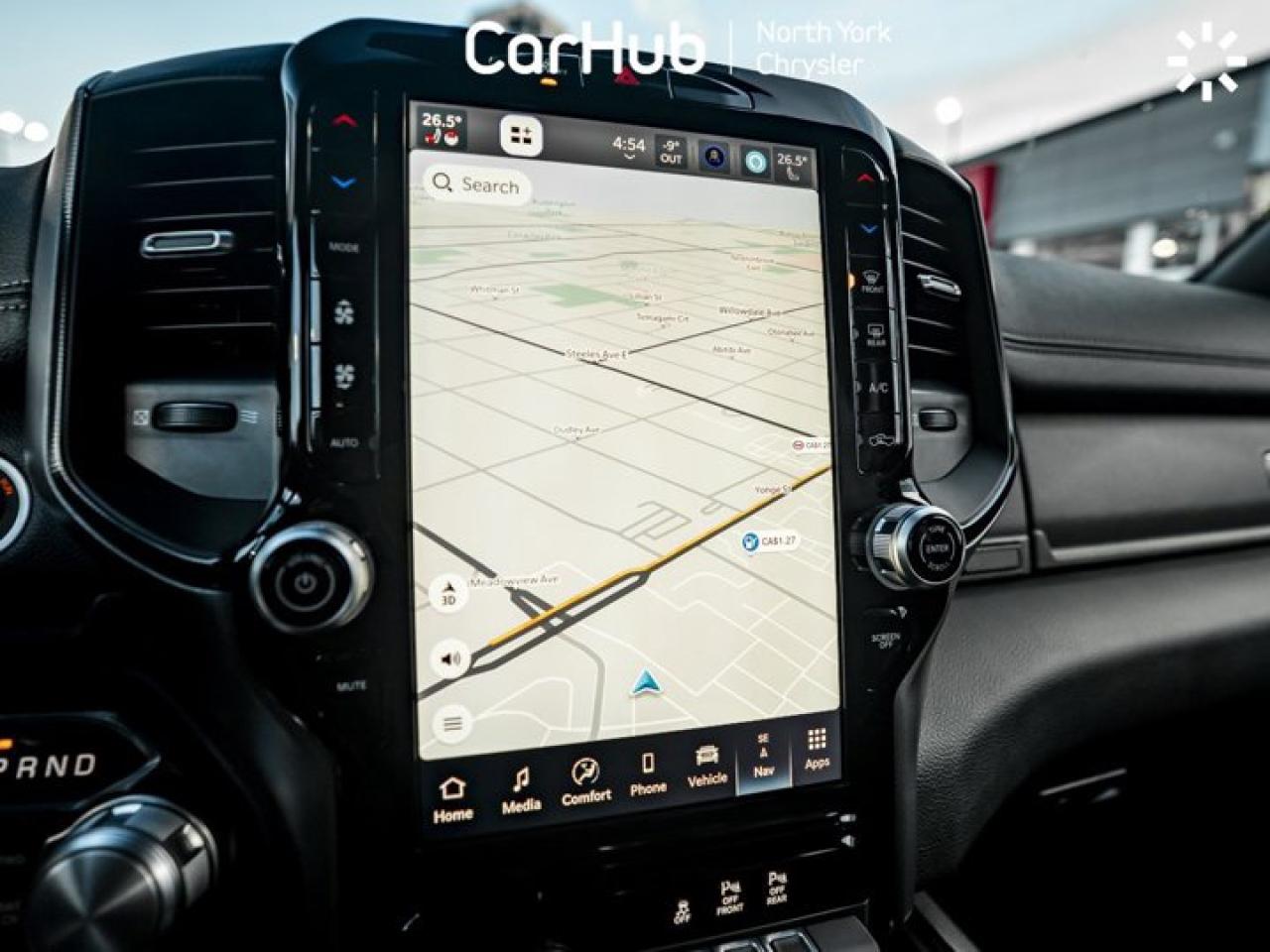 2026 RAM 1500 Sport 5'7'' Box 12'' Screen Tonneau Cover Navi 360 Camera Remote Start Photo