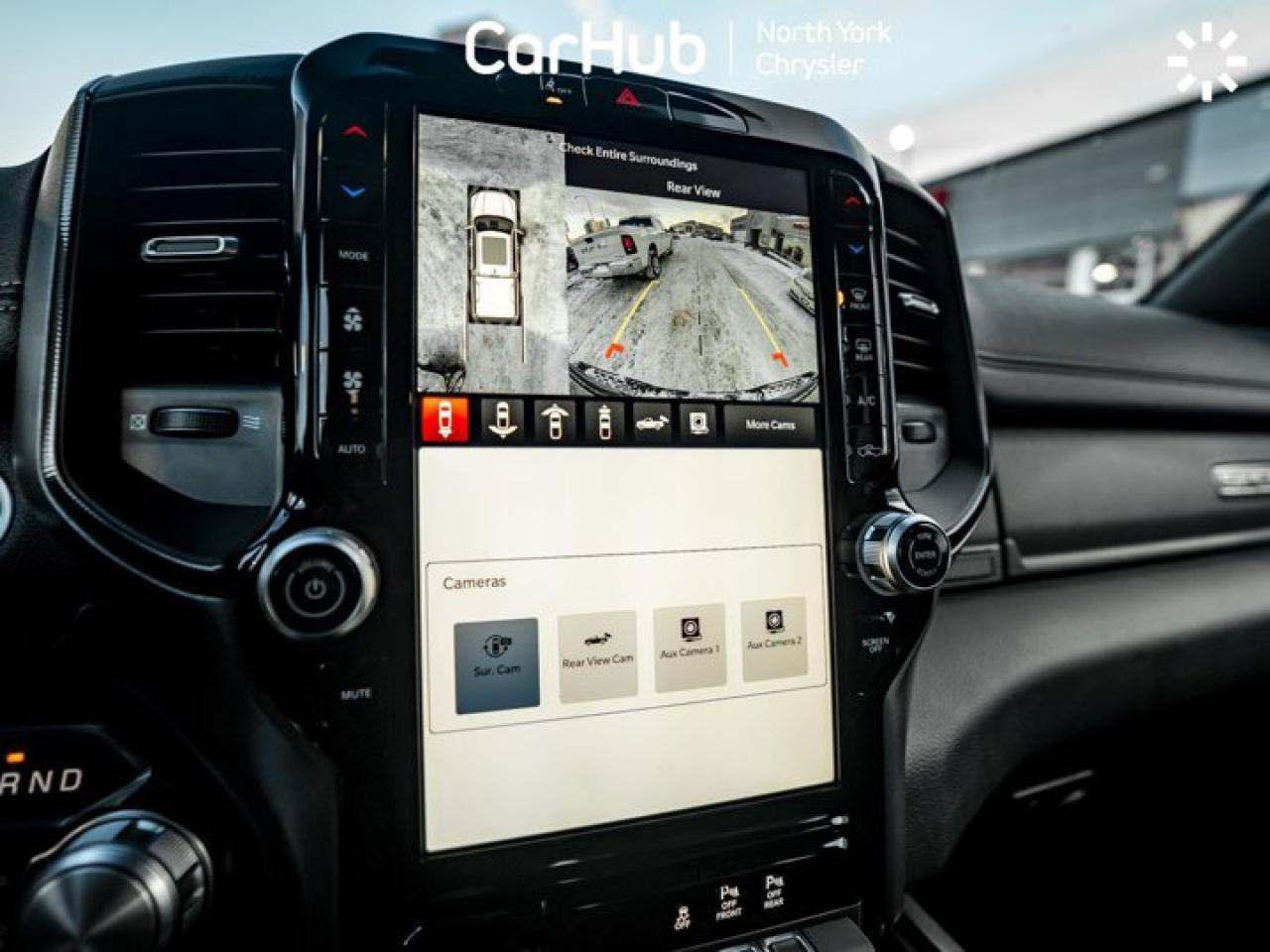 2026 RAM 1500 Sport 5'7'' Box 12'' Screen Tonneau Cover Navi 360 Camera Remote Start Photo