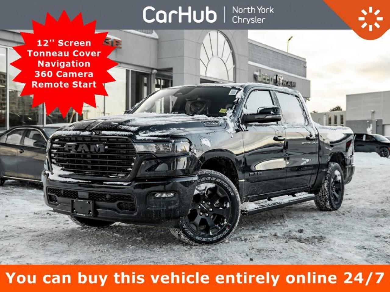 2026 RAM 1500 Sport 5'7'' Box 12'' Screen Tonneau Cover Navi 360 Camera Remote Start Photo