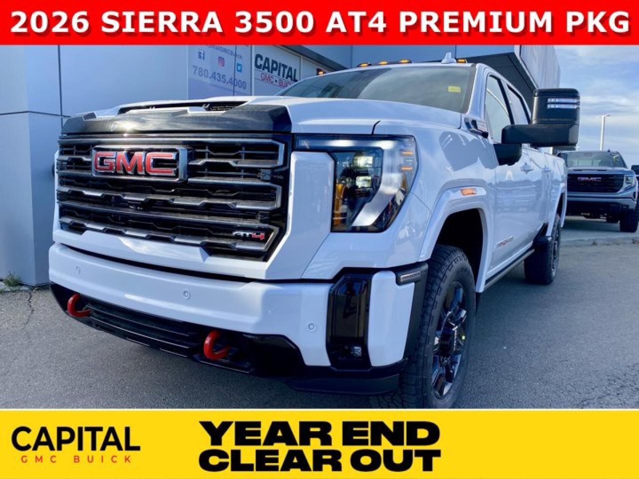 New 2026 GMC Sierra 3500 HD Crew Cab AT4 for sale in Edmonton, AB