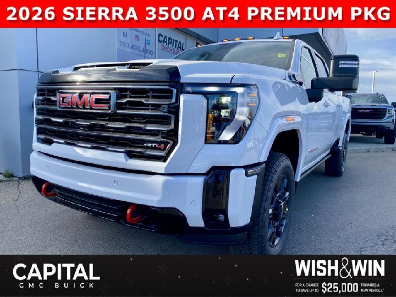 New 2026 GMC Sierra 3500 HD Crew Cab AT4 for sale in Edmonton, AB