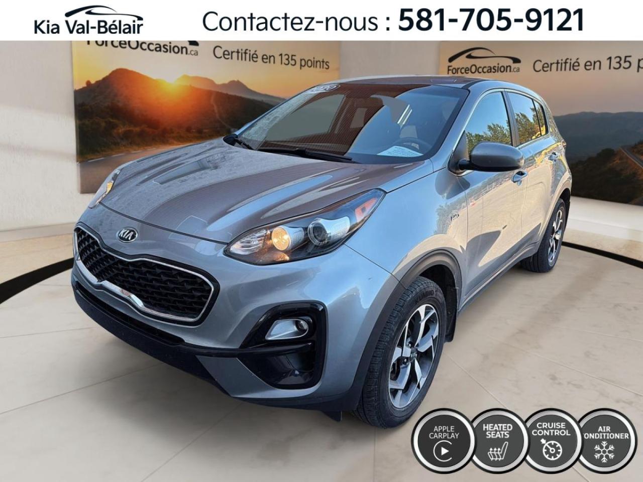 Used 2020 Kia Sportage LX *AWD *CRUISE *CAMERA *CARPLAY *SIEGES CHAUFF for sale in Québec, QC