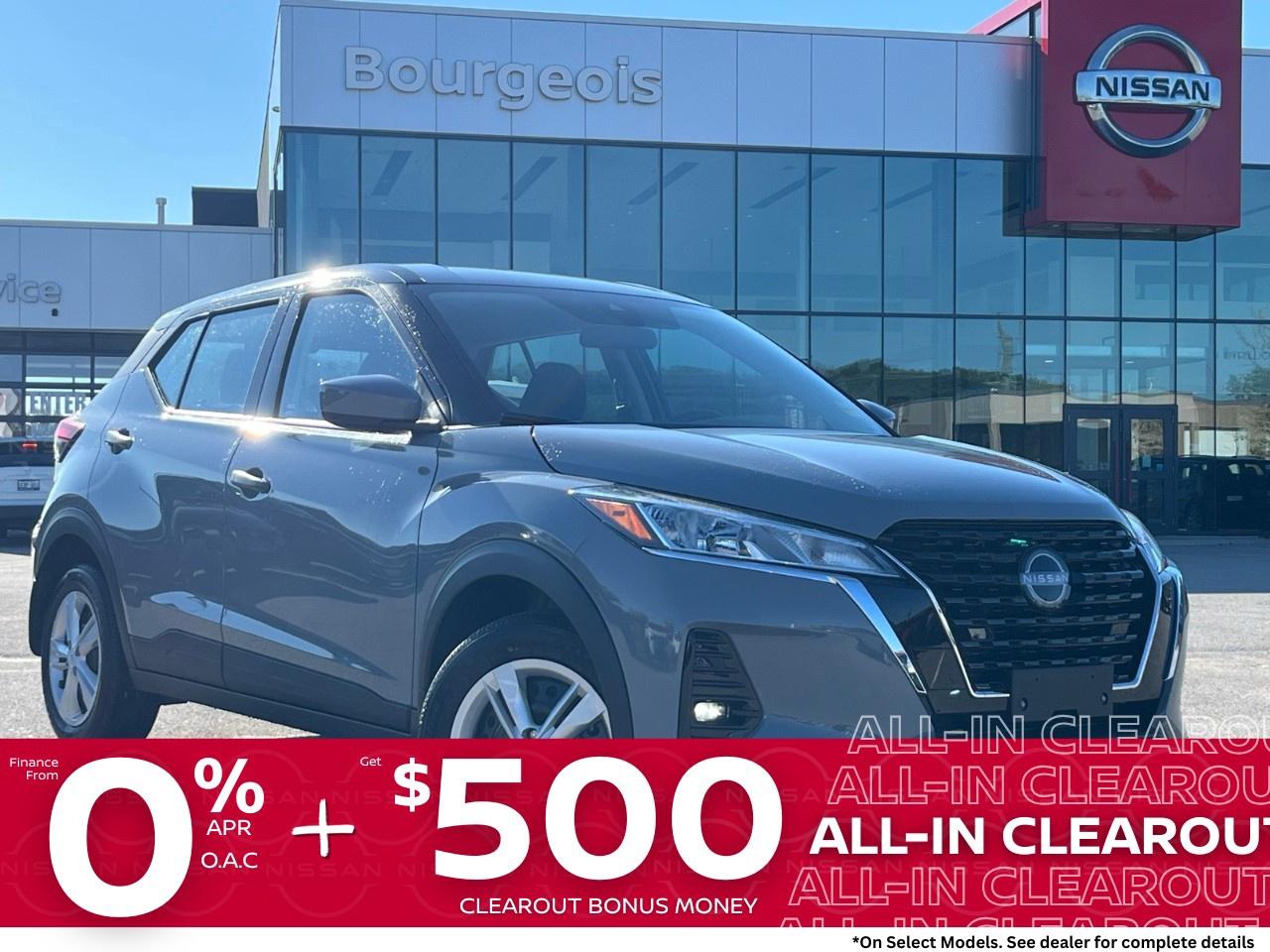 New 2025 Nissan Kicks Play S FWD for sale in Midland, ON