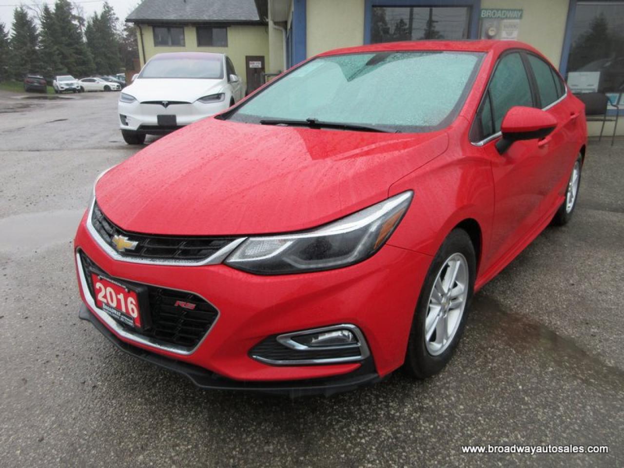 2016 Chevrolet Cruze GREAT VALUE LT-MODEL 5 PASSENGER 1.4L - TURBO.. POWER SUNROOF.. HEATED SEATS.. BACK-UP CAMERA.. BLUETOOTH SYSTEM.. KEYLESS ENTRY..