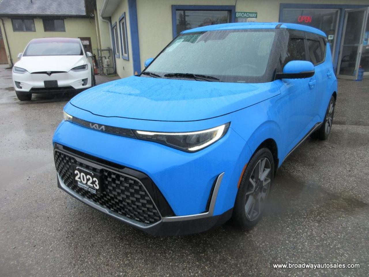 2023 Kia Soul LIKE NEW EX-MODEL 5 PASSENGER 2.0L - DOHC.. DRIVE-MODE-SELECT.. NAVIGATION.. POWER SUNROOF.. HEATED SEATS & WHEEL.. BACK-UP CAMERA..
