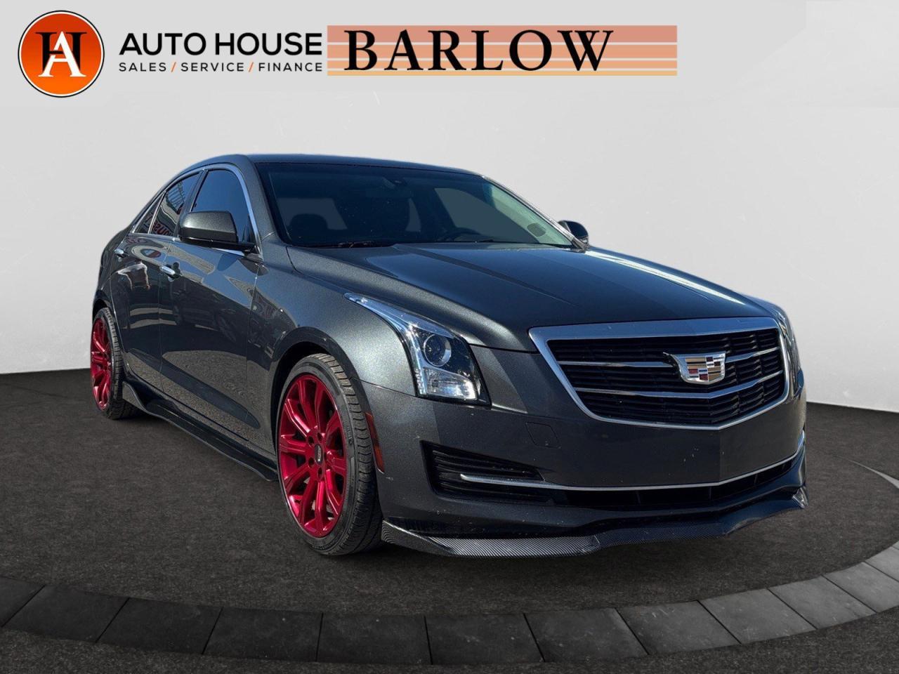 Used 2015 Cadillac ATS Sedan RWD BACKUP CAMERA HEATED SEATS AND MIRRORS SUNROOOF for sale in Calgary, AB