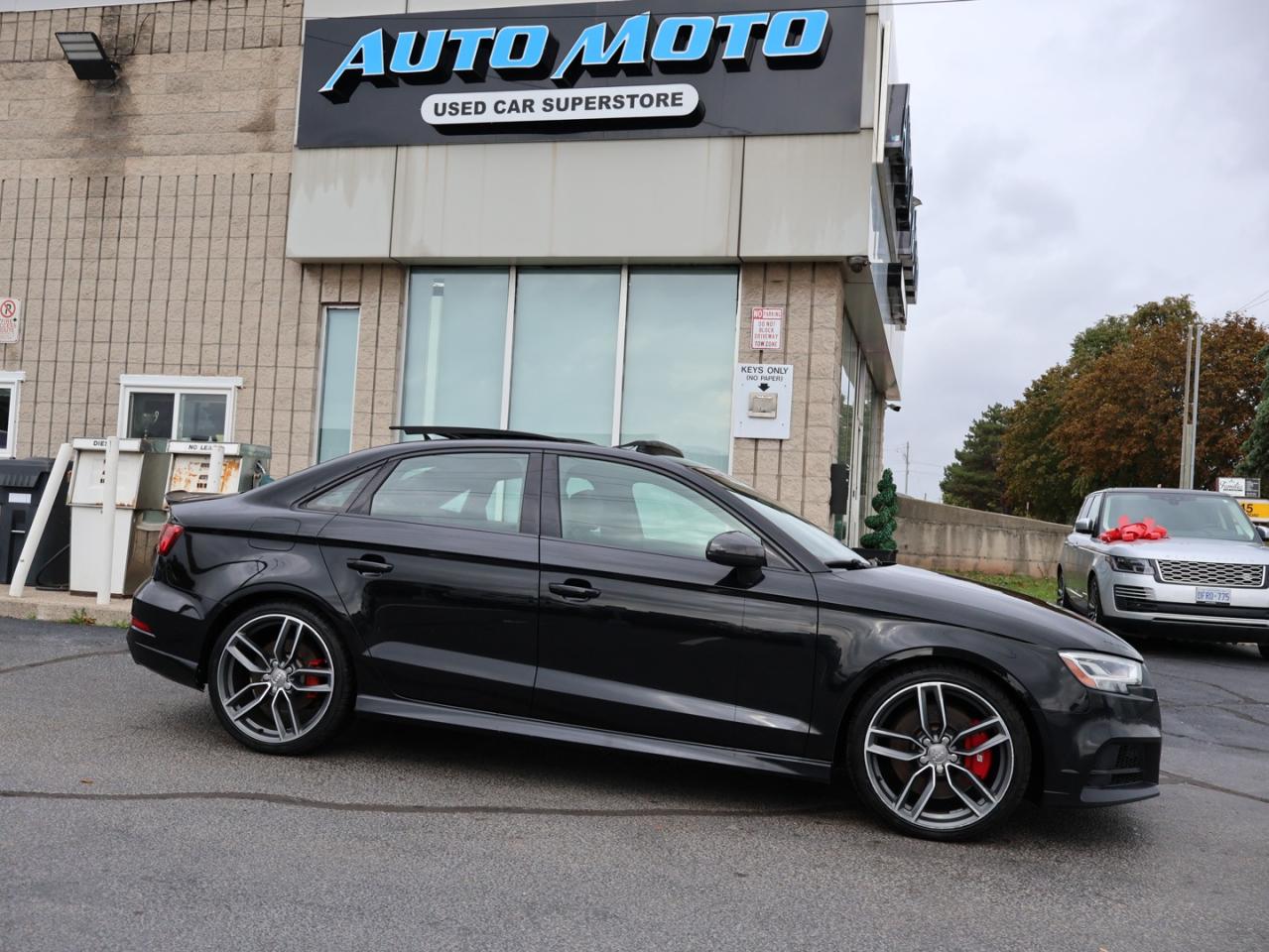 Used 2018 Audi S3 TECH S-LINE AWD CERTIFIED *ACCIDENT FREE* NAVI CAMERA P.SENSORS SUNROOF BLUETOOTH HEATED LEATHER ALLOYS for sale in Burlington, ON