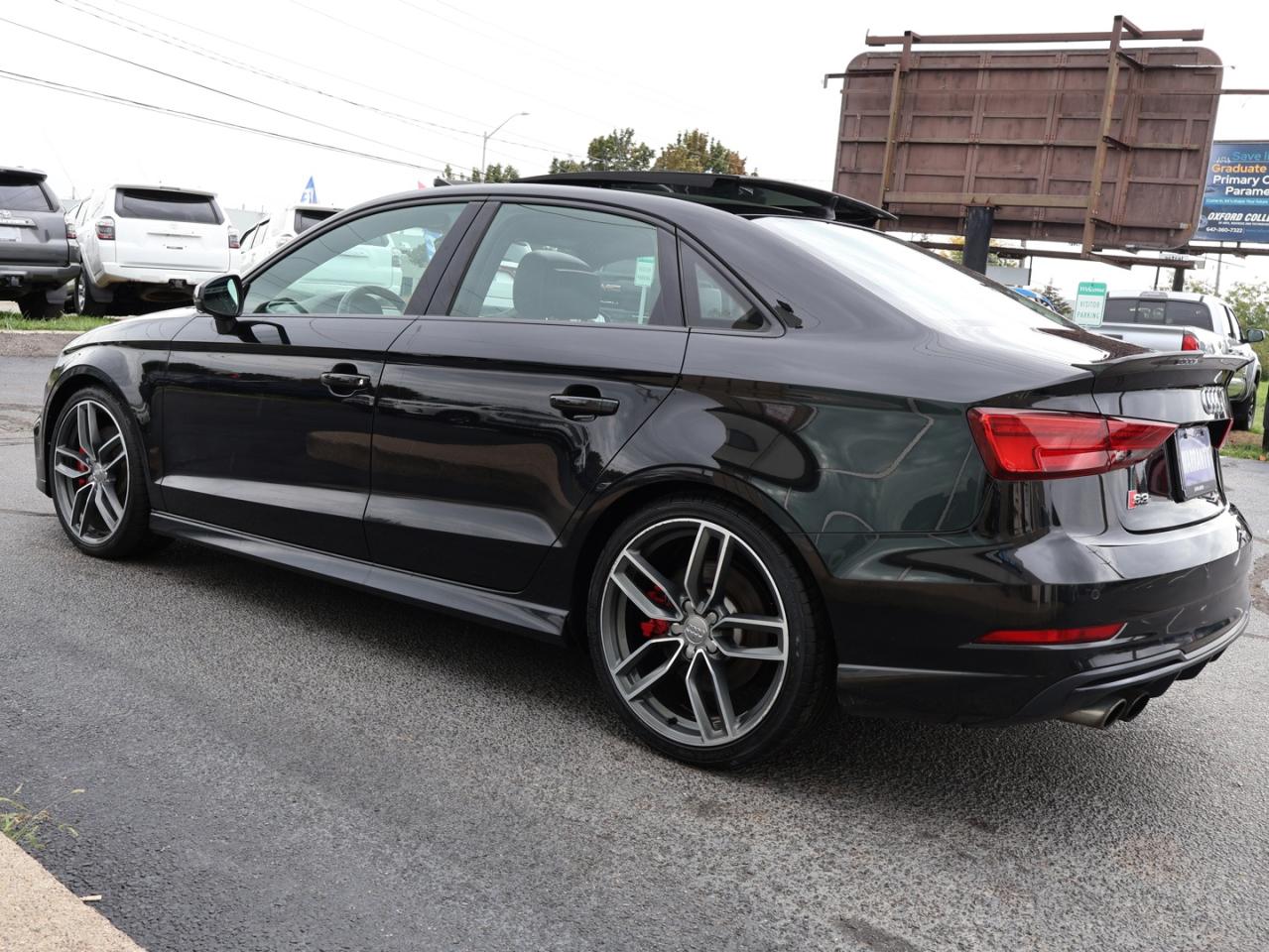 2018 Audi S3 TECH S-LINE AWD CERTIFIED *ACCIDENT FREE* NAVI CAMERA P.SENSORS SUNROOF BLUETOOTH HEATED LEATHER ALLOYS - Photo #4