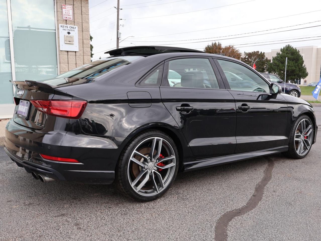 2018 Audi S3 TECH S-LINE AWD CERTIFIED *ACCIDENT FREE* NAVI CAMERA P.SENSORS SUNROOF BLUETOOTH HEATED LEATHER ALLOYS - Photo #7