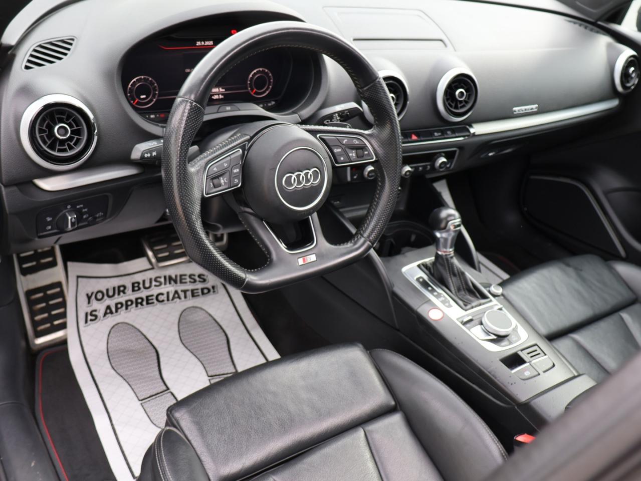 2018 Audi S3 TECH S-LINE AWD CERTIFIED *ACCIDENT FREE* NAVI CAMERA P.SENSORS SUNROOF BLUETOOTH HEATED LEATHER ALLOYS - Photo #9