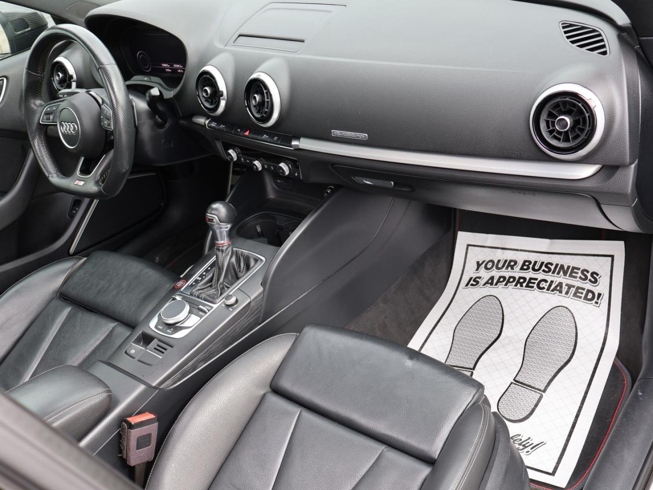 2018 Audi S3 TECH S-LINE AWD CERTIFIED *ACCIDENT FREE* NAVI CAMERA P.SENSORS SUNROOF BLUETOOTH HEATED LEATHER ALLOYS - Photo #13