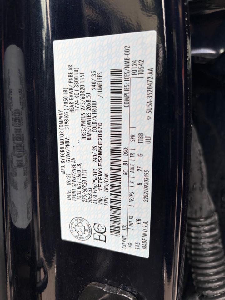 2021 Ford F-150 Lariat - Photo #8