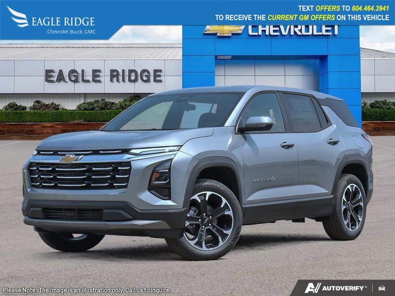 New 2026 Chevrolet Equinox LT active noise cancellation, lane keep assist, 11-inch driver information center, 11.3-inch LCD display with Google built-in for sale in Coquitlam, BC