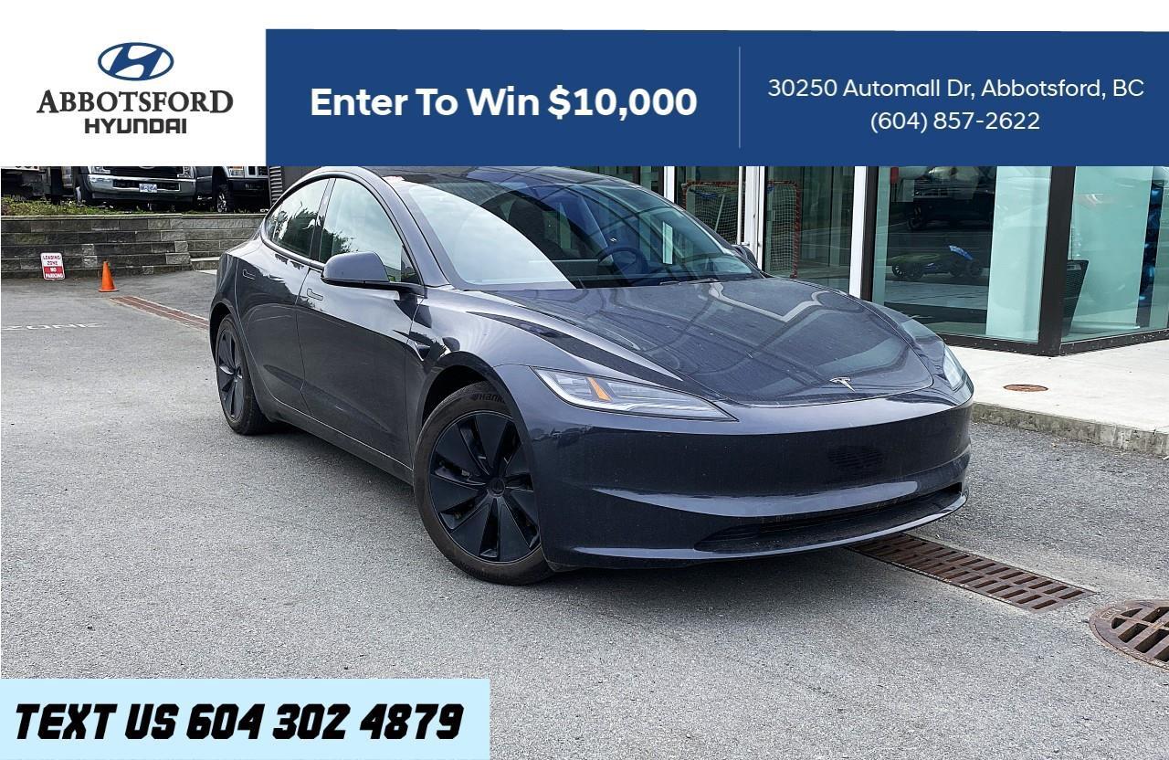 Used 2024 Tesla Model 3 LONG RANGE for sale in Abbotsford, BC