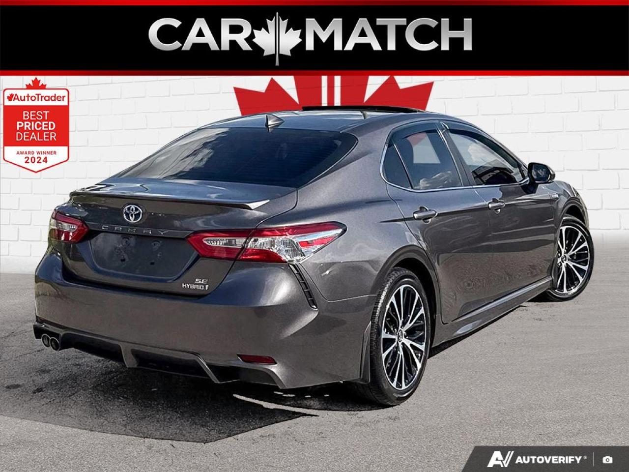 2020 Toyota Camry SE UPGRADE/ HYBRID / NO ACCIDENTS / LEATHER / ROOF Photo4