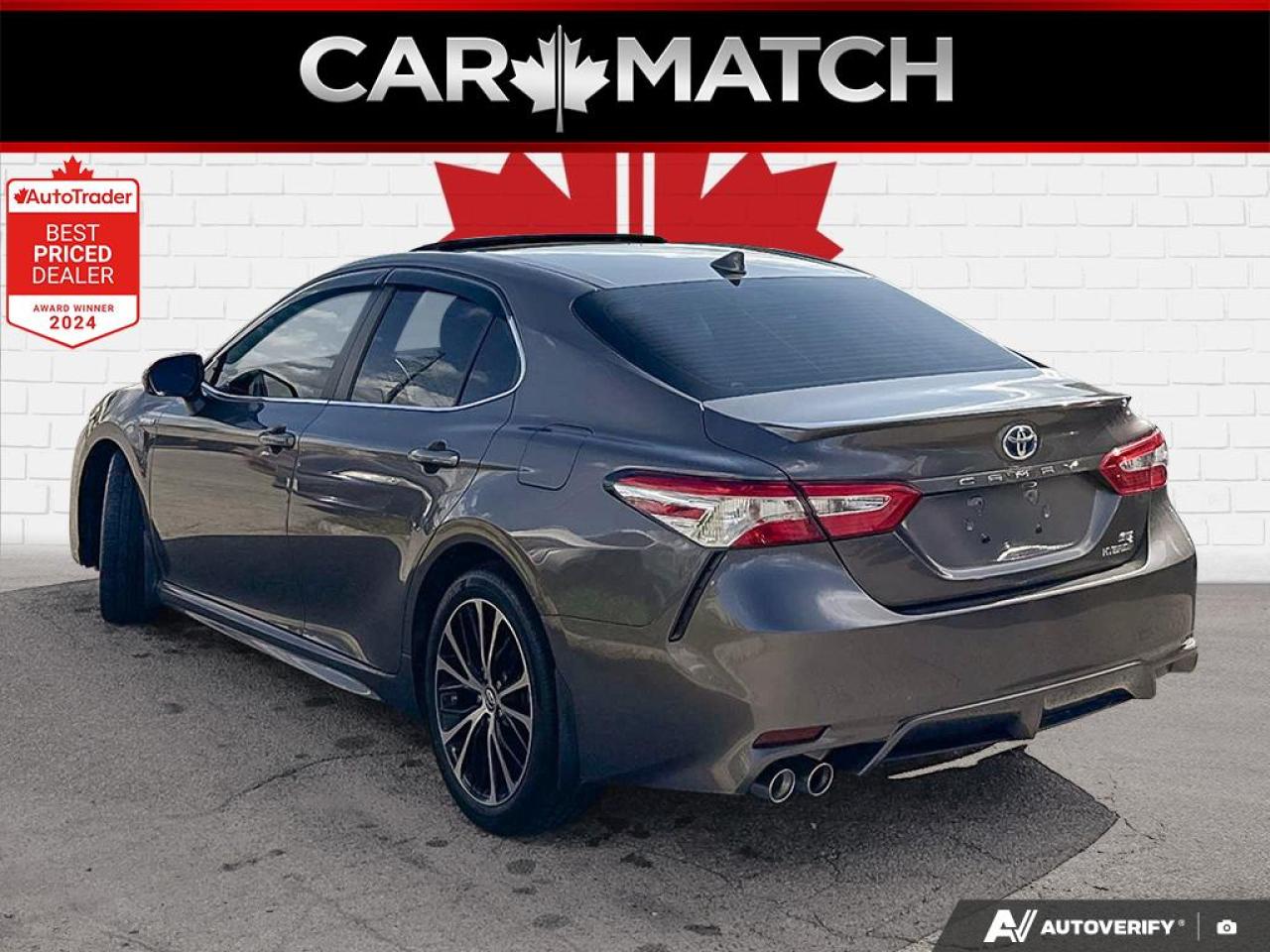 2020 Toyota Camry SE UPGRADE/ HYBRID / NO ACCIDENTS / LEATHER / ROOF - Photo #4