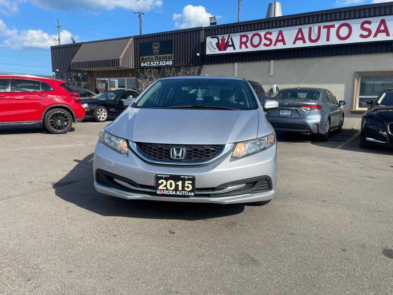 2015 Honda Civic AUTO BLUETOOTH CAMERA 4 NEW TIRES SAFETY INCLUDED - Photo #8