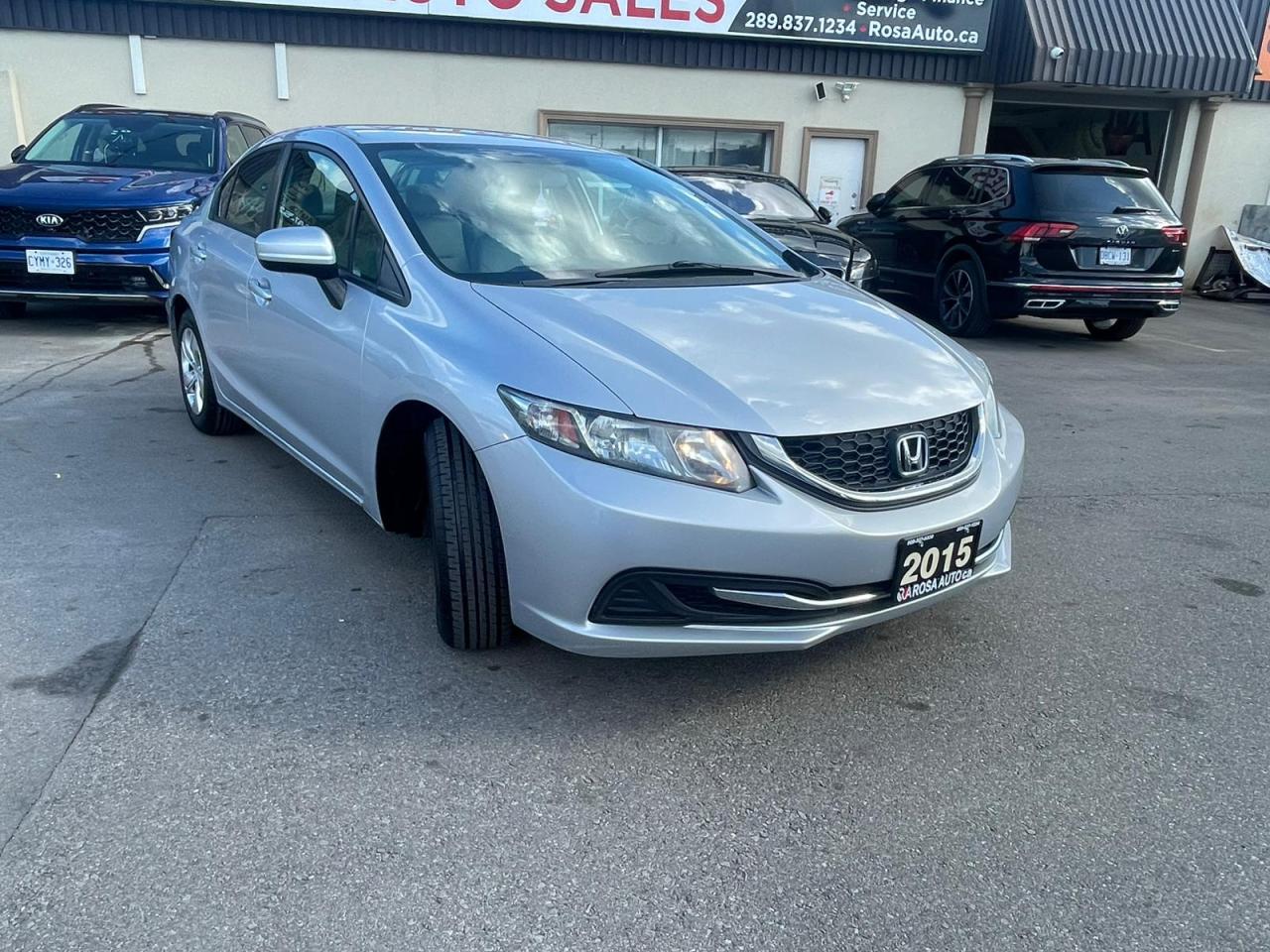 2015 Honda Civic AUTO BLUETOOTH CAMERA 4 NEW TIRES SAFETY INCLUDED - Photo #7