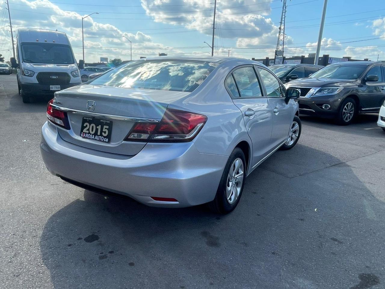 2015 Honda Civic AUTO BLUETOOTH CAMERA 4 NEW TIRES SAFETY INCLUDED Photo4