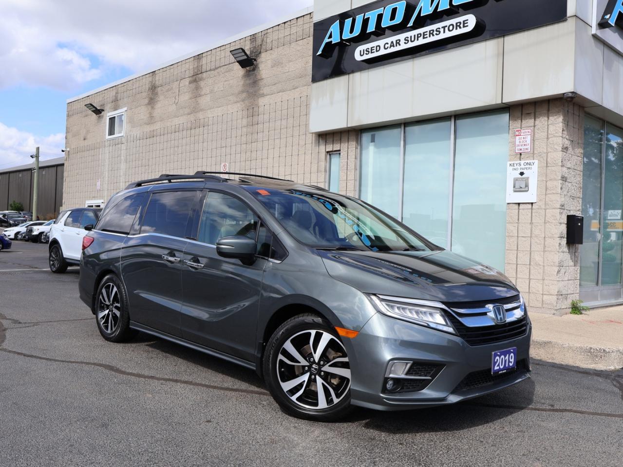 2019 Honda Odyssey TOURING CERTIFIED *ACCIDENT FREE*HONDA MAINTAIN* CAMERA DVD NAV BLUETOOTH LEATHER HEATED SEATS SUNROOF CRUISE ALLOYS - Photo #8