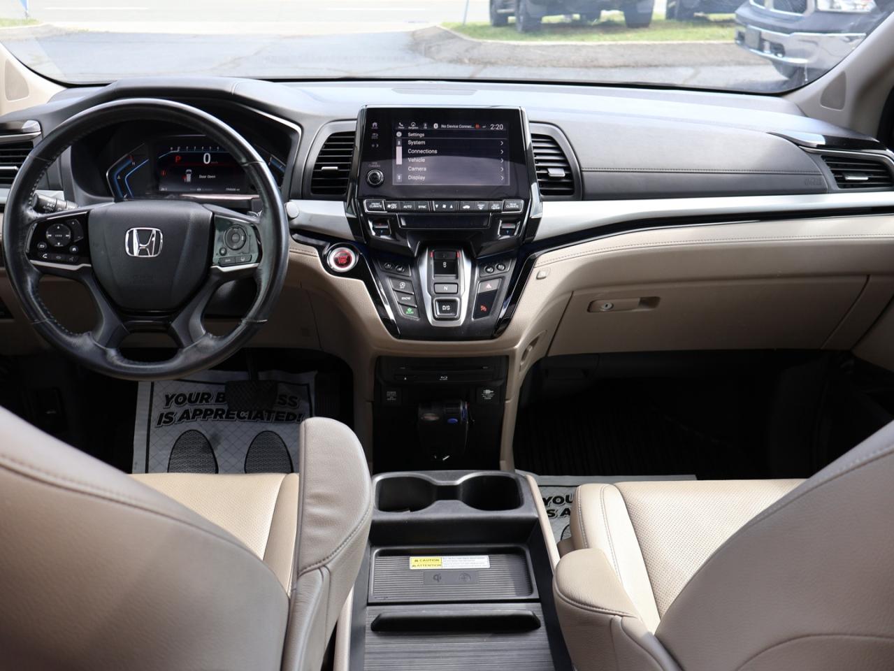 2019 Honda Odyssey TOURING CERTIFIED *ACCIDENT FREE*HONDA MAINTAIN* CAMERA DVD NAV BLUETOOTH LEATHER HEATED SEATS SUNROOF CRUISE ALLOYS - Photo #11
