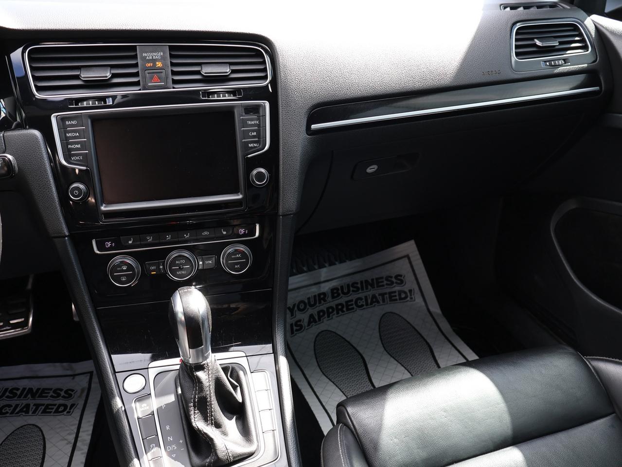 2016 Volkswagen Golf R PREMIUM CERTIFIED CAMERA BLUETOOTH LEATHER HEATED SEATS CRUISE ALLOYS Photo