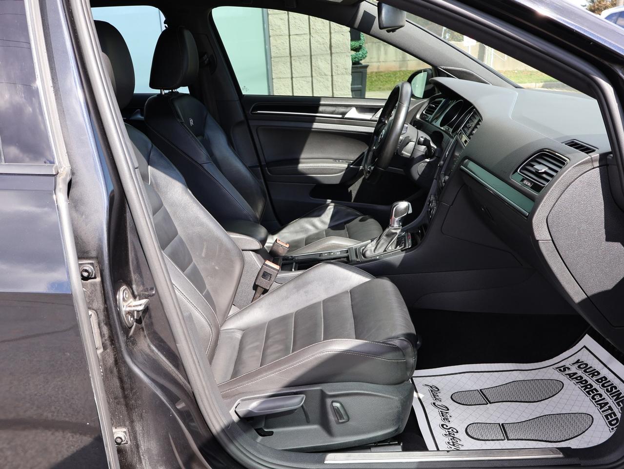 2016 Volkswagen Golf R PREMIUM CERTIFIED CAMERA BLUETOOTH LEATHER HEATED SEATS CRUISE ALLOYS Photo